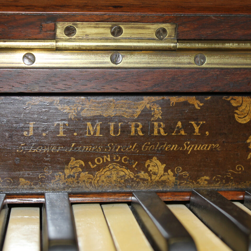 JT Murray cabinet nameplate