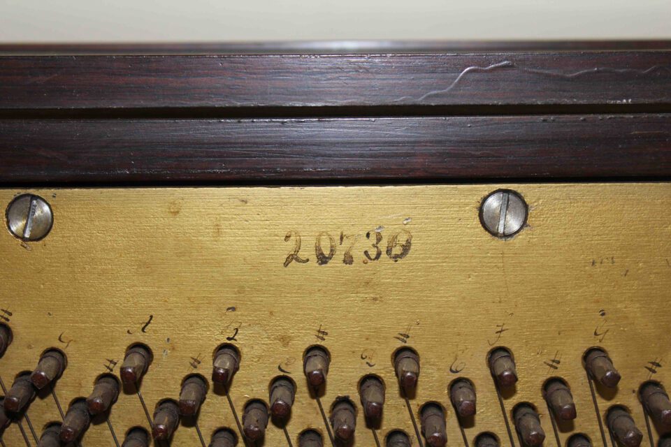 1859 Chickering upright serial number