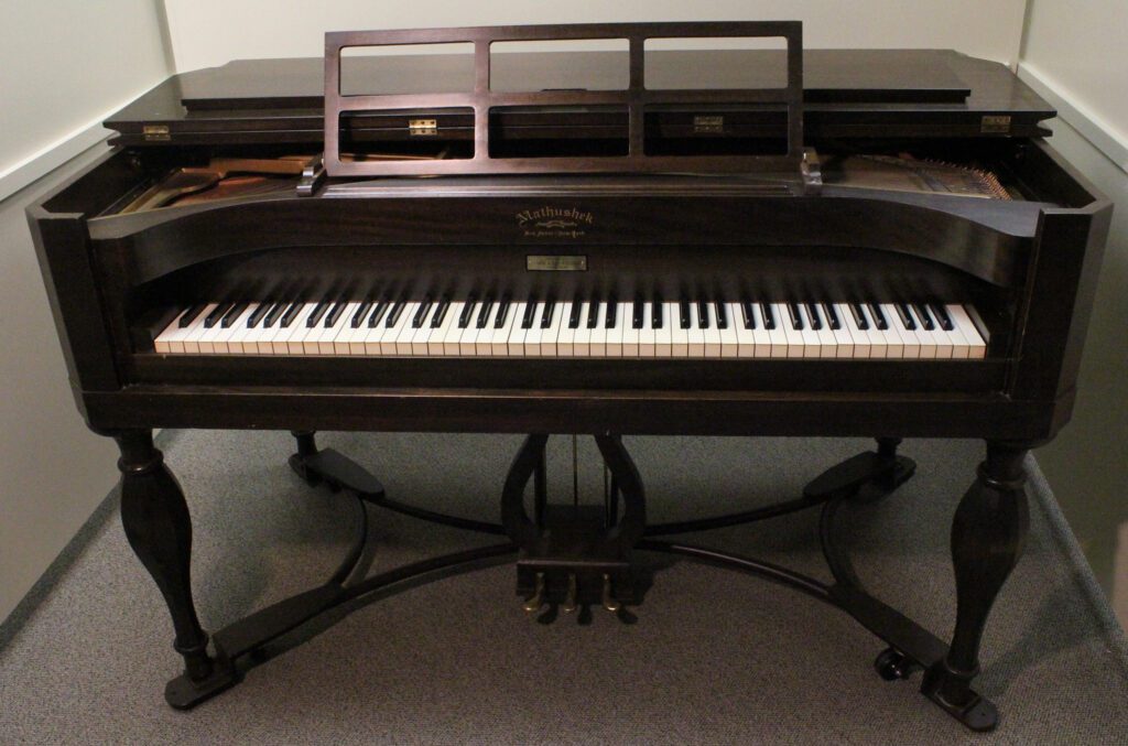 1936 Mathushek spinet grand piano (NYC)