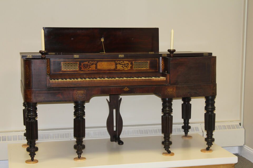 1828-1833 Scherr Square Piano (Philadelphia)