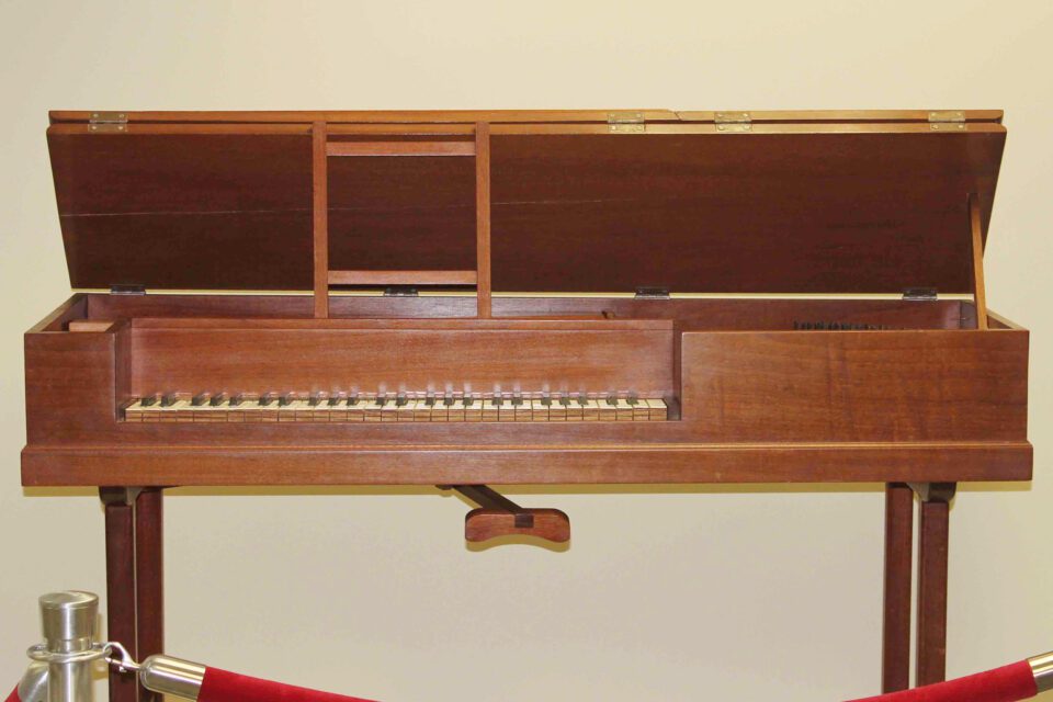Anonymous ca. 1790 "John Sellers" square piano, replica