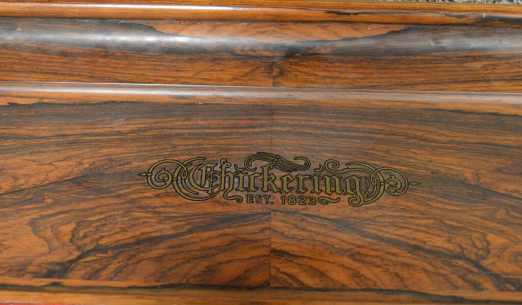 Chickering Cocked Hat nameplate