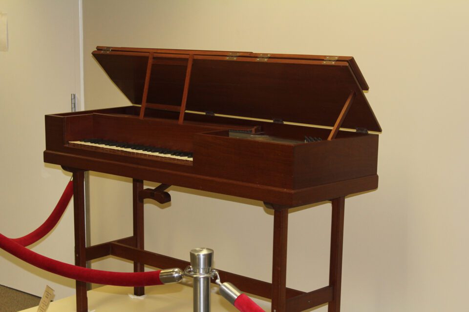 1790 "John Sellers" square piano, replica