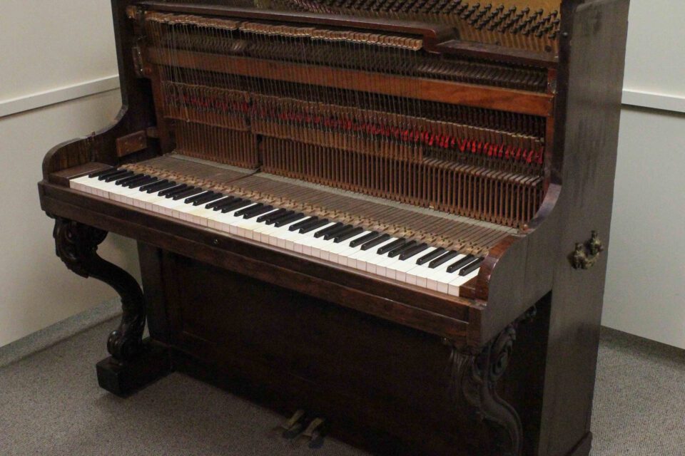 1859 Chickering upright action
