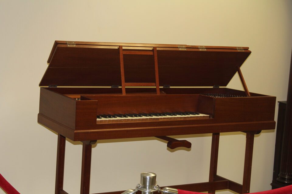 1790 "John Sellers" square piano, replica