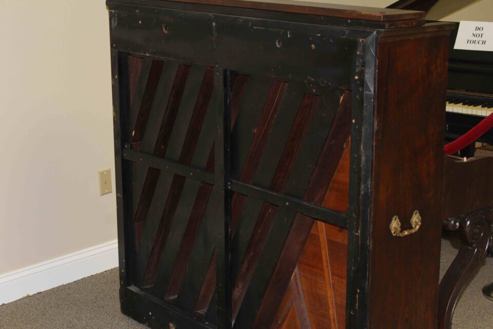 1859 Chickering upright back