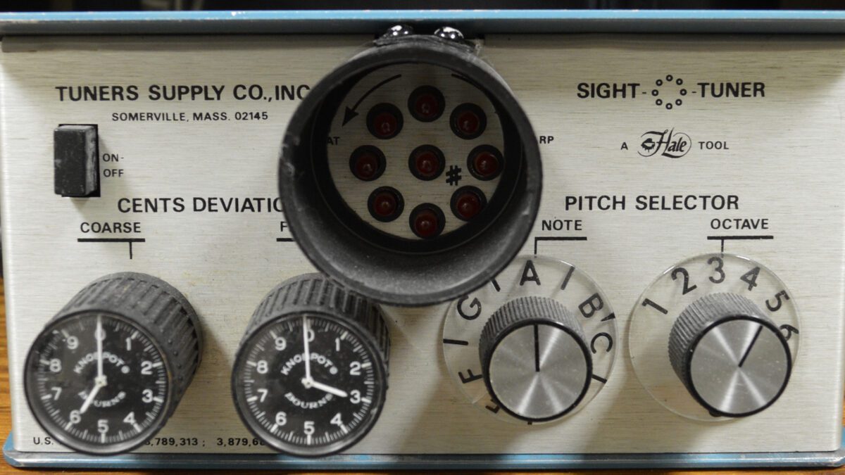 Hale Sight-O-Tuner, "souped up" (fine adjustment knobs)