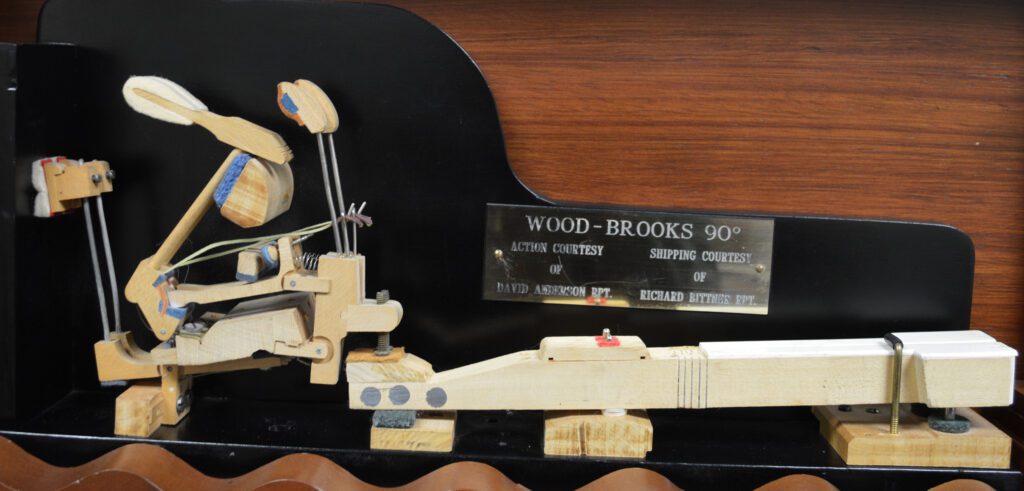 Wood-Brooks 90° upright action