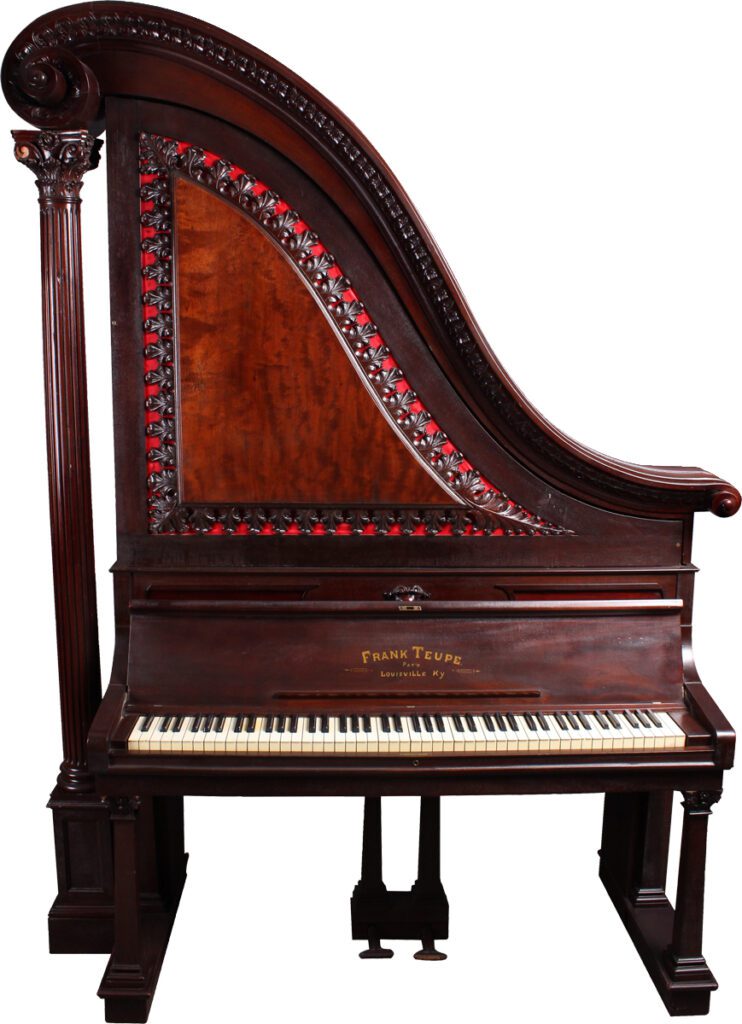 1895 Frank Teupe "Giraffe" piano